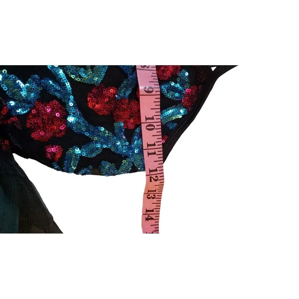 Gracie Children's Costumes Dance Ballet Tutu Black Blue Pink‎ Sequins Size LC